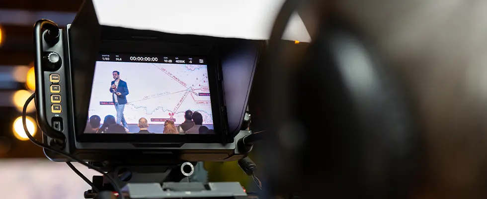 Câmeras e operação da YouPRO.TV na transmissão ao vivo do MKT Data Science 2026